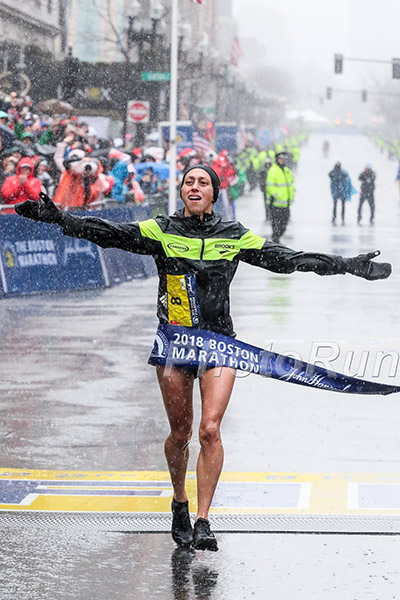 Desiree Davila Wins the Boston Marathon